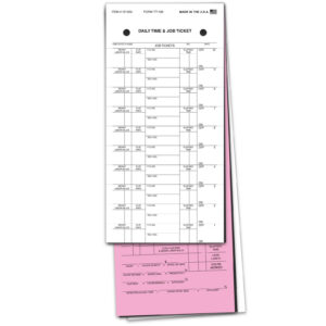 Job Time Ticket - TT-136 - Peel & Stick, Qty. 250