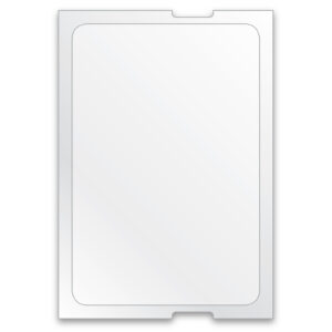 Static Clings - Blank Clear - Long - For 5 in 1, ROLL of 500