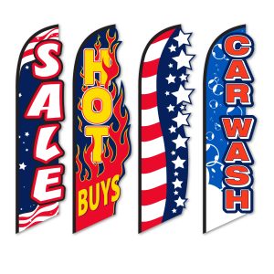 3-D Swooper Banners
