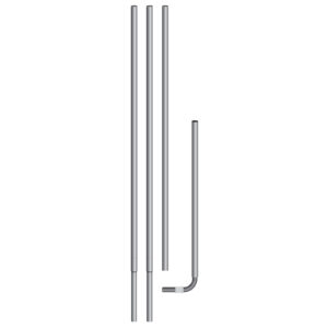 4 pc. Pole Set for Flat Top Swooper Banner - Qty. 1
