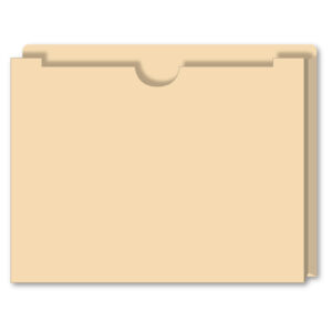 Expandable Vehicle Deal Jackets, 2" Gusset - MANILA - Box of 50
