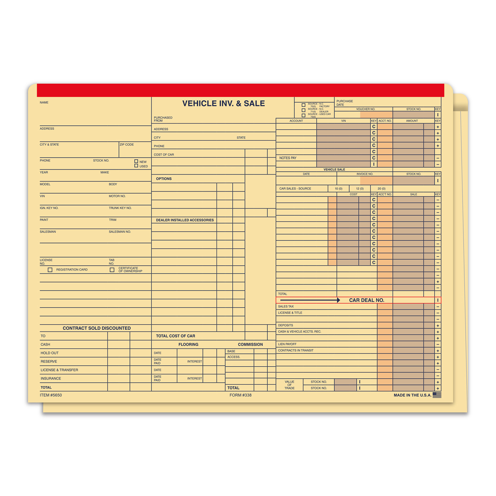 5650_Heavy-Stock-Deal-Jacket_Vehicle-Inventory-Sale_Form-338_Red