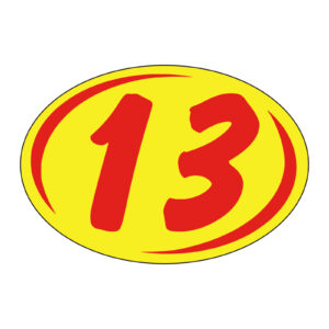 58371-13_Double-Digit-Oval-Year-Stickers_Red-on-Yellow-2013_P-WEB