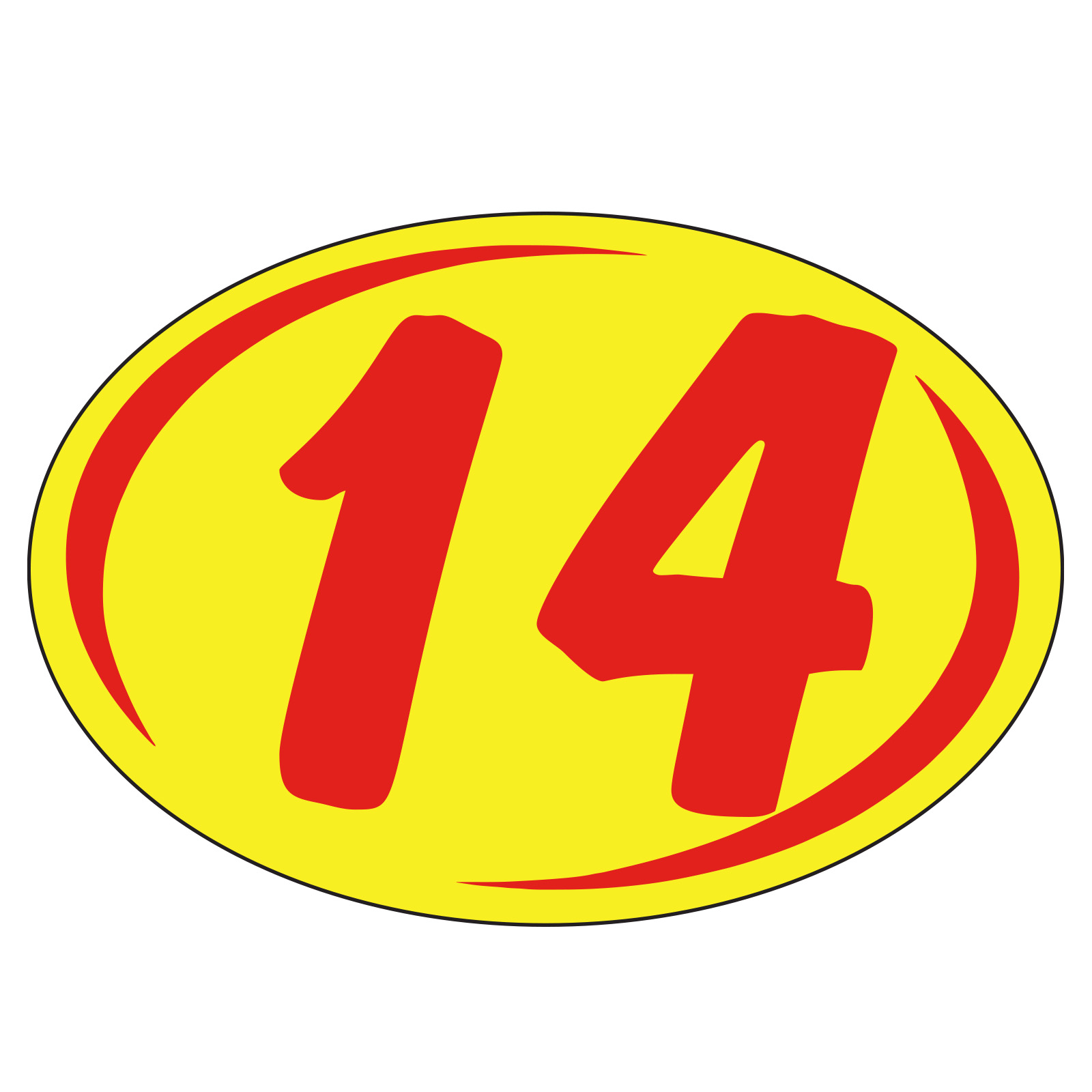 58371-14_Double-Digit-Oval-Year-Stickers_Red-on-Yellow-2014_P-WEB