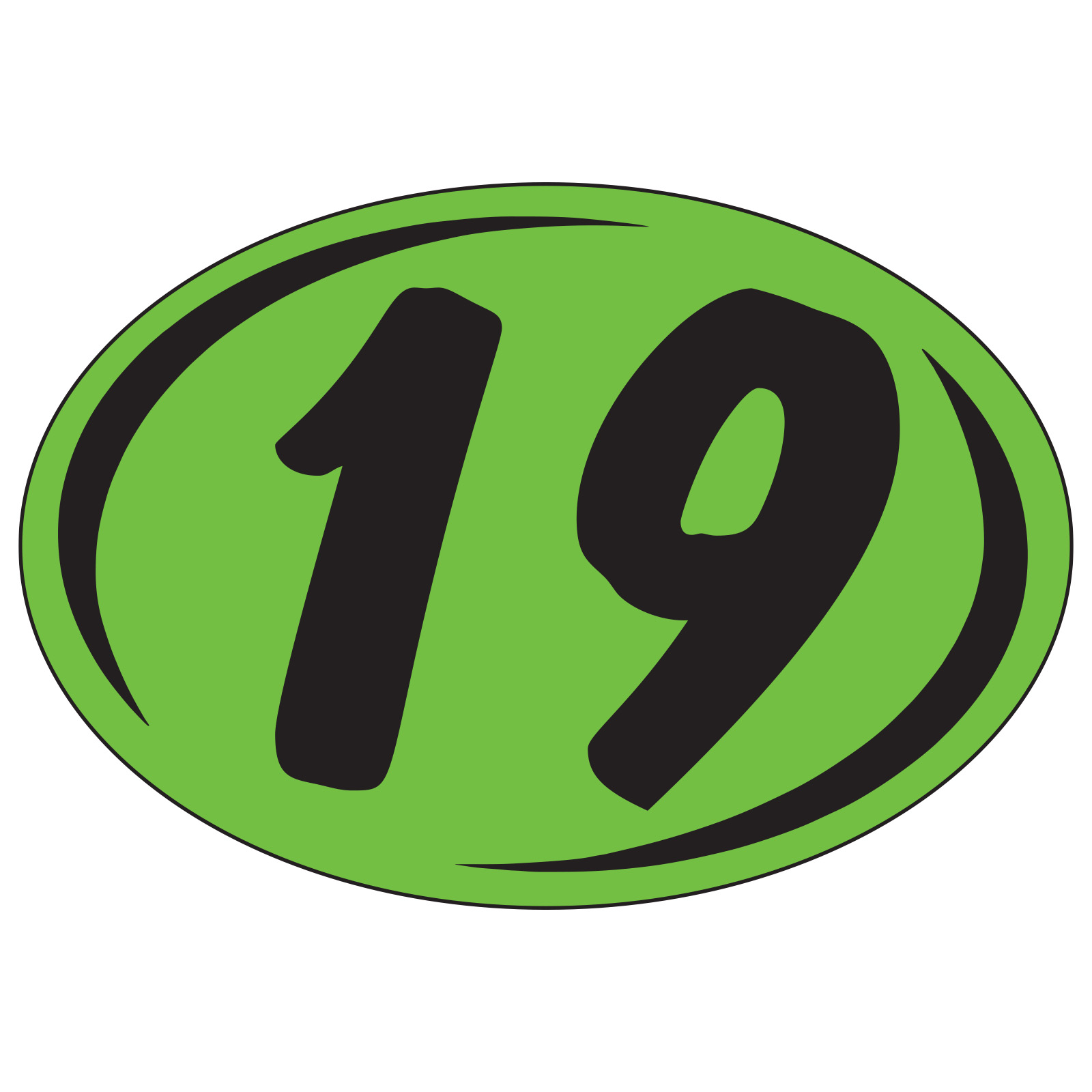 58373-19_Double-Digit-Oval-Year-Stickers_Black-on-Green-2019_P-WEB