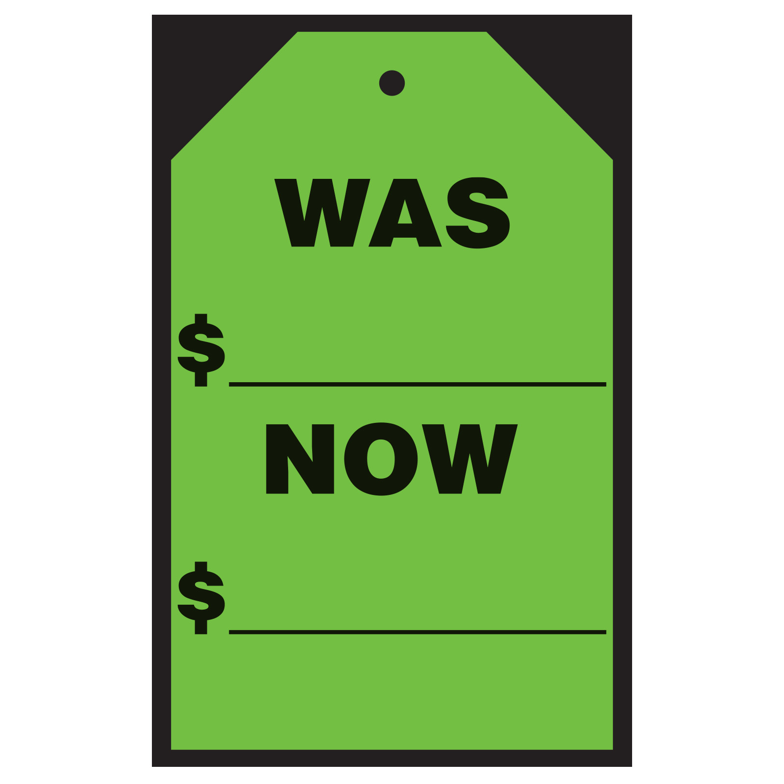 589-23_Vinyl-Sticker_Black-and-Green_Was-Now_P-WEB
