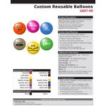 Custom Reusable Balloons