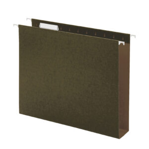 Hanging File Folder - Reinforced Box Bottom - Green - Qty. 25