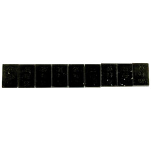Steel QStik Adhesive Wheel Weight - BLACK - .25 OZ - 576 Segments