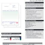 Laser Statements (LZR-STMT-BF)