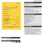 Vehicle Deal Labels (AA-168 P/A)