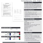 Peel-n-Seal 1-Part Buyers Guide – Implied Warranty – English
