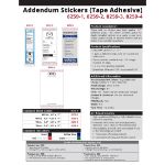 Addendum with Tape – 5.6″ – 8.5″ x 11″