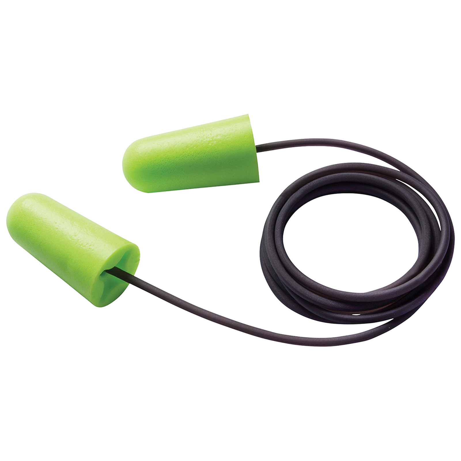 98250_Ear-Plugs_Polyurethane-Foam-Corded_Green_P-WEB
