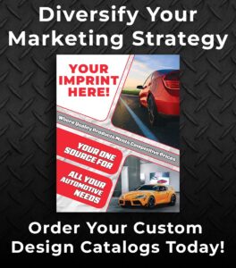 Diversify your marketing strategy. Order your custom design catalogs today!