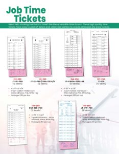Job-Time-Tickets